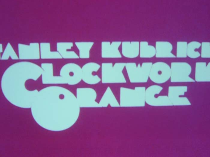 Stanley Kubrick Clockwork orange