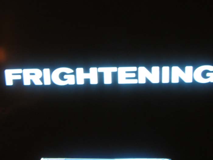 frightening