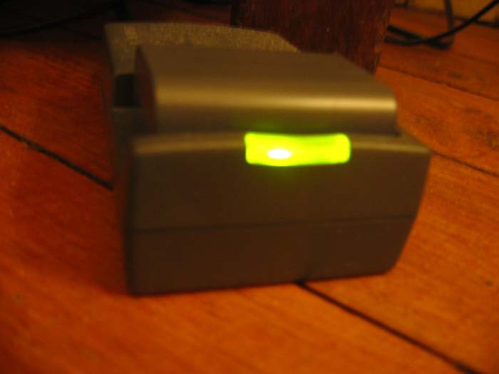 chargeur : batterie pleine