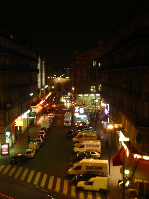 Rue de compienes : nuit