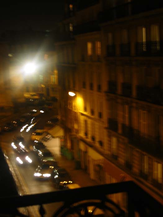 Rue Belzunce : nuit