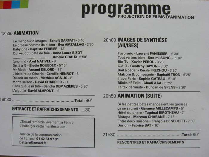 Programme