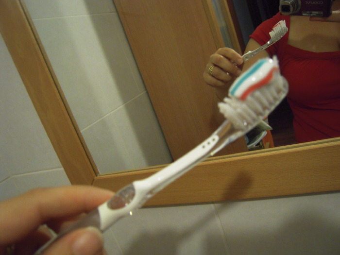 Limpio mis dientes