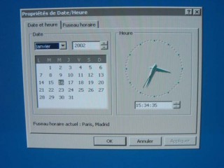 horloge PC