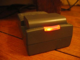 chargeur : batterie vide