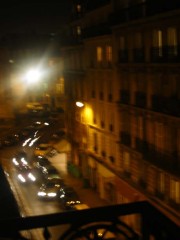 Rue Belzunce : nuit
