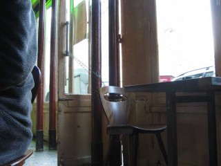 L'intérieur du troquet