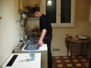 Dans la cuisine