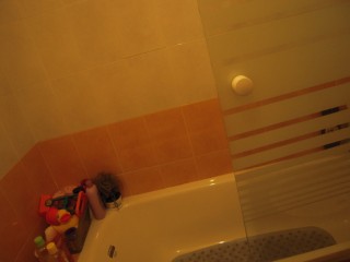 Je vais prendre une douche