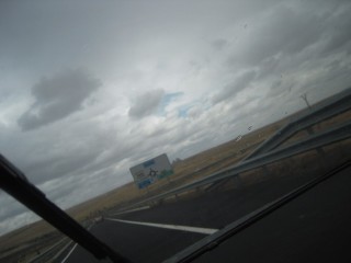 Je laisse l'autoroute